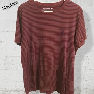 Nautica relaxed short sleeve shirt- Large